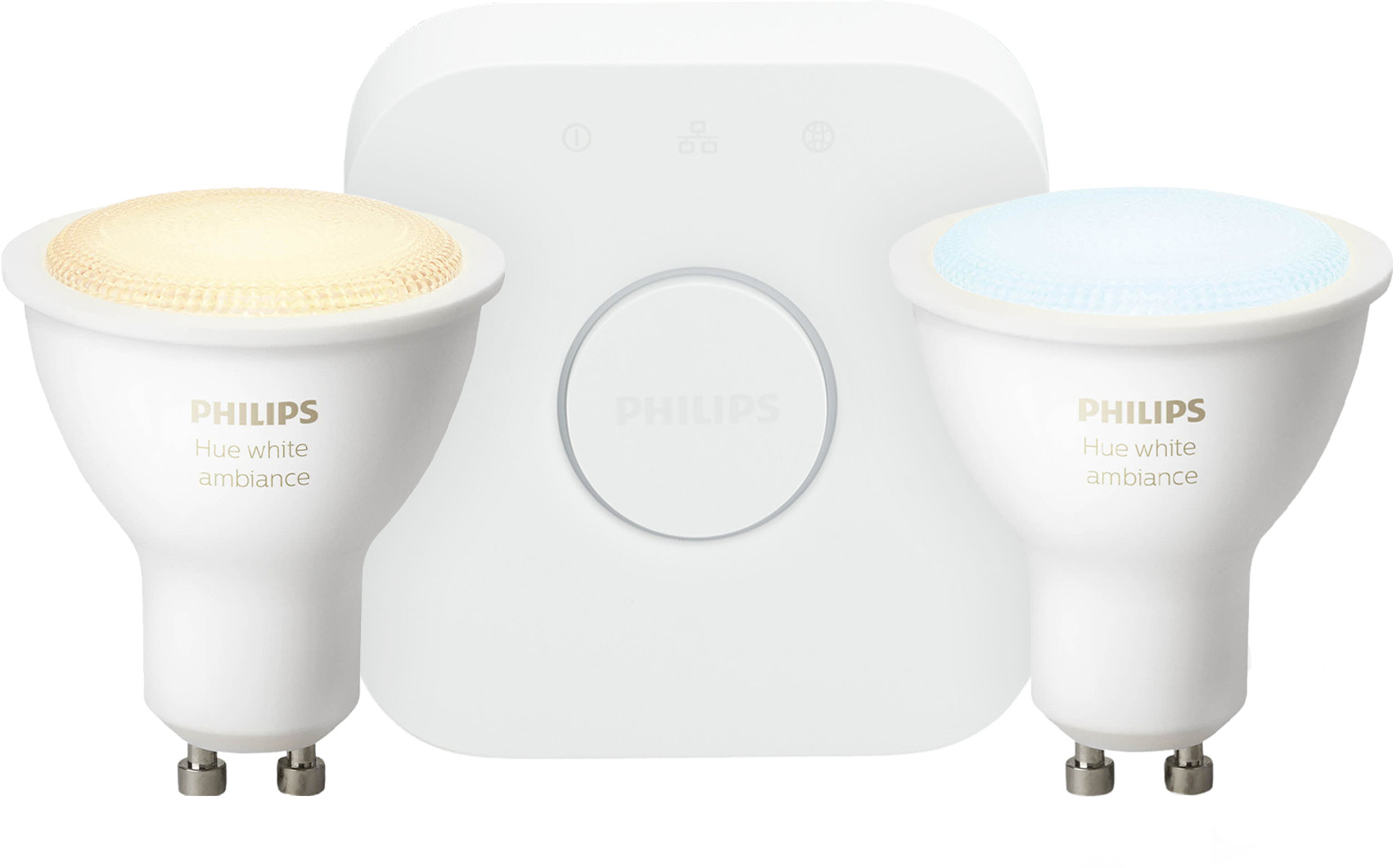 Philips Hue White Ambiance GU10 Bluetooth Starter Duo Pack